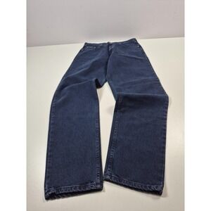 Perry Ellis America Jeans Mens 34x34 Blue Straight Leg Mid Rise Cotton Denim